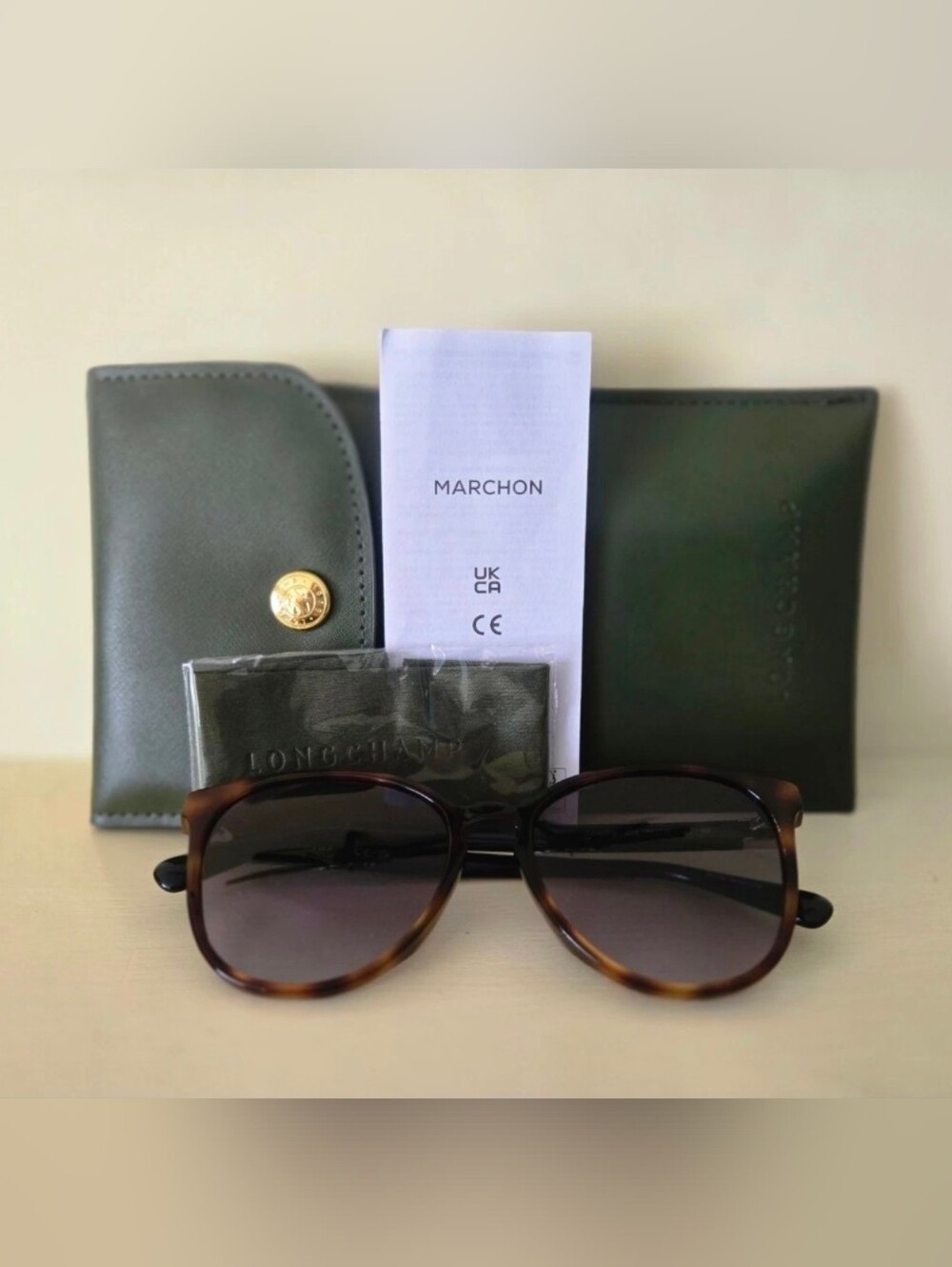 LONGCHAMP LO647S 219 Havana  Womens Gradient Sunglasses 53-16-140